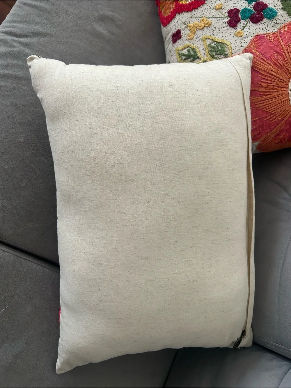 Pier 1 Imports pair of  elodeees floral throw pillows 12x18